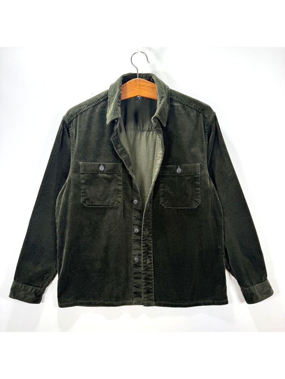 Uniqlo Corduroy Work Long-Sleeve Shirt - XS